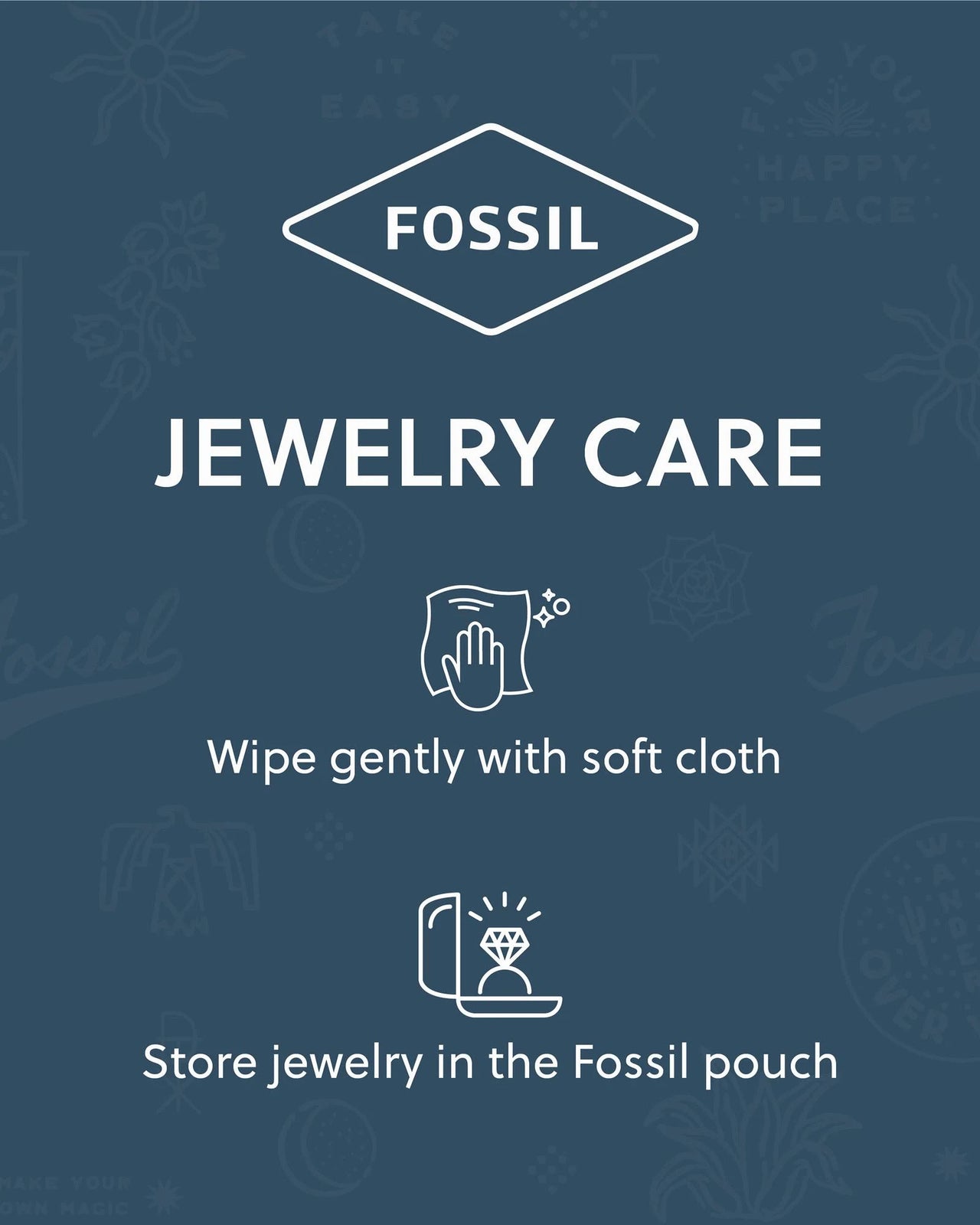 Fossil Men's Vintage Casual Braided Leather Bracelet
