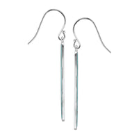 Thumbnail for Silpada 'Turquoise Drop' Compressed Turquoise Drop Earrings in Sterling Silver
