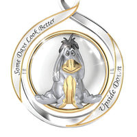 Thumbnail for Disney Winnie The Pooh Eeyore 2-in-1 Ladies' Flip Pendant