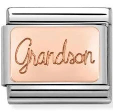 Nomination Classic Rose Gold Grandson Charm