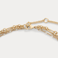 Thumbnail for Lauren Ralph Lauren Women's Layered Gold-Tone Logo Pendant Necklace