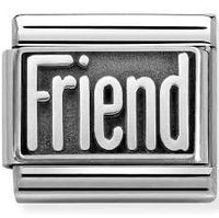 Thumbnail for Nomination Classic Silver Friend Charm