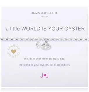 Joma Jewellery A Little World Is Your Oyster Bracelet