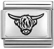 Nomination Highland Cow Charm
