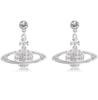 Thumbnail for Vivienne Westwood Mini Bas Relief Drop Earrings