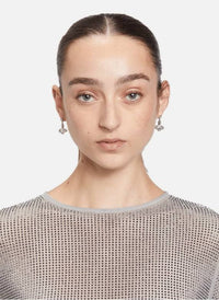 Thumbnail for Vivienne Westwood Mini Bas Relief Drop Earrings