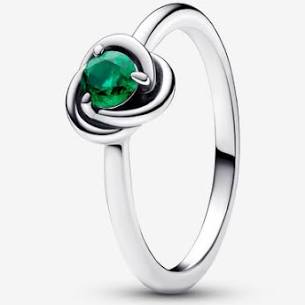 Pandora May Birthstone Eternity Circle Ring