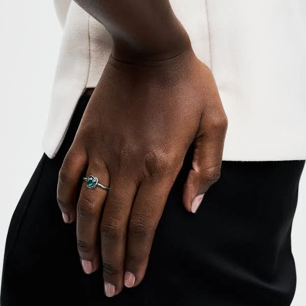 Pandora May Birthstone Eternity Circle Ring