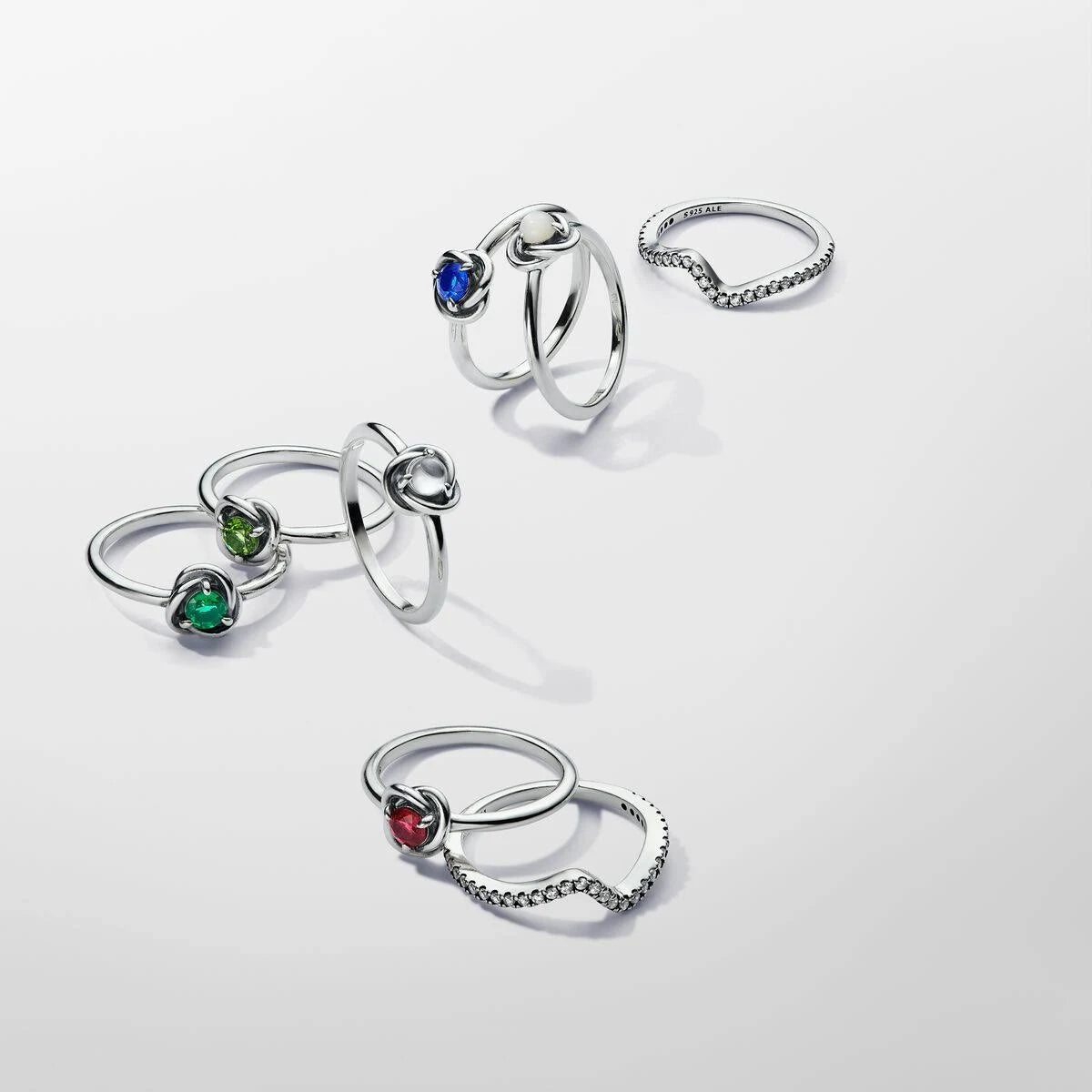 Pandora May Birthstone Eternity Circle Ring