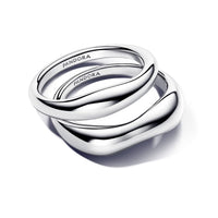 Thumbnail for Pandora Organically Shaped Stacking Rings