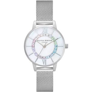 Olivia Burton Ladies Rainbow Sparkle Wonderland Watch