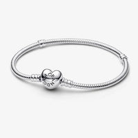 Thumbnail for Pandora Daughter Heart Charm and Bracelet Gift Set
