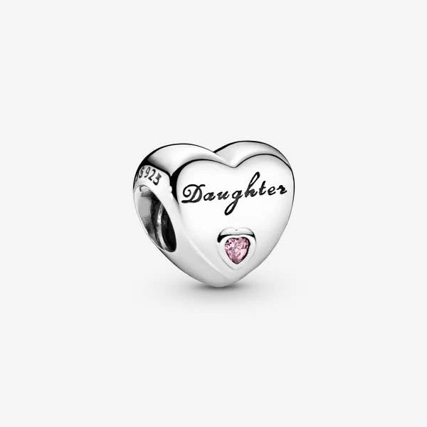 Pandora Daughter Heart Charm and Bracelet Gift Set