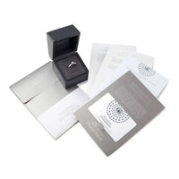 Thumbnail for Beaverbrooks Women's 18ct White Gold Diamond Sapphire Halo Ring