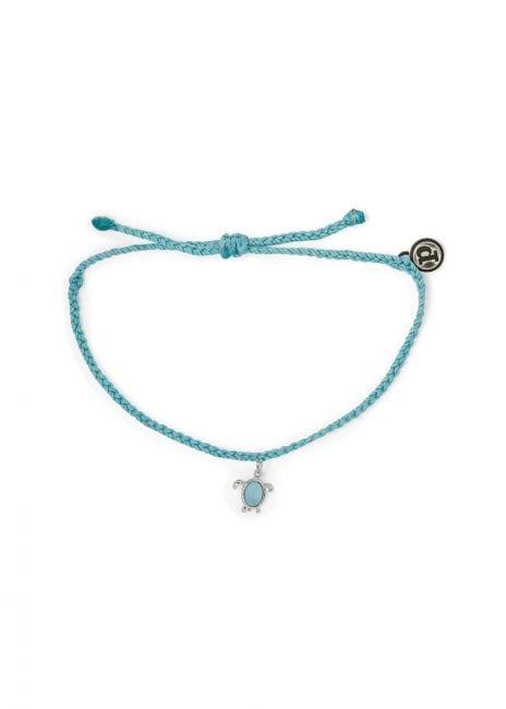 Pura Vida Charity Save The Sea Turtles Charm Bracelet