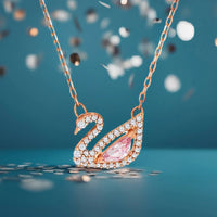 Thumbnail for Swarovski Dazzling Swan Necklace