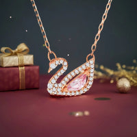Thumbnail for Swarovski Dazzling Swan Necklace