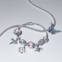 Thumbnail for Pandora Hummingbird Double Dangle Charm
