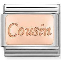 Thumbnail for Nomination Classic Rose Gold Cousin Charm