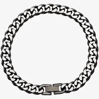 Thumbnail for Unique & Co. Black Ion Plated Stainless Steel Necklace