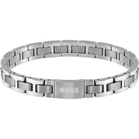 Thumbnail for Boss Men's Metal Link Essentials Bracelet