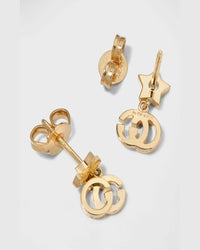 Thumbnail for Gucci GG Running Star Drop Earrings