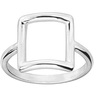 Silpada Catuskoti Open Square Ring in Sterling Silver