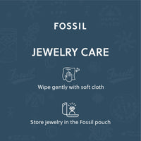 Thumbnail for Fossil Men's Ellis Core Chains Gold-Tone Stainless Steel Chain Necklace