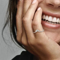 Thumbnail for Pandora Tiara Wishbone Ring