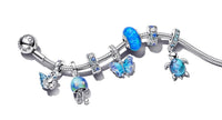 Thumbnail for Pandora Glow-in-the-Dark Hermit Crab Dangle Charm