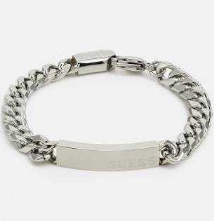 Guess Men's Logo Bracelet