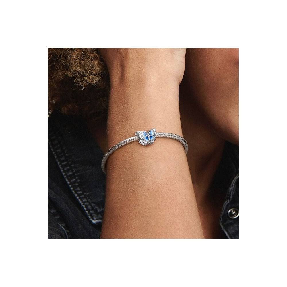 Pandora Blue Butterfly Charm