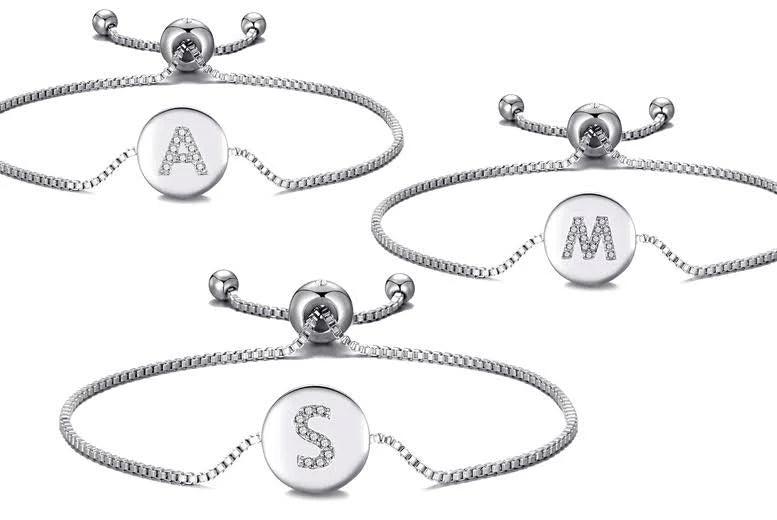 Philip Jones Jewellery Initial Friendship Bracelet