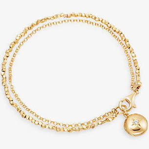 Astley Clarke Women's Biography Locket Bracelet