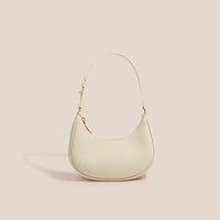 Thumbnail for leatherhoboshoulderbagwhite