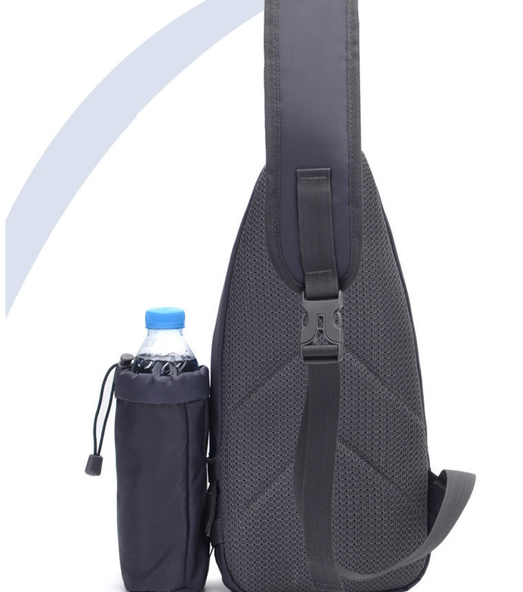 Sling Bag with Water Bottle Holder: Perfect for Hikes and Walks