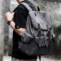 Thumbnail for Canvas Rucksack Backpack for Men: Unlock Ultimate Protection and Style