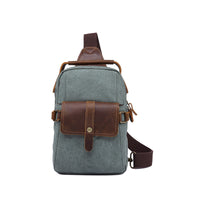 Thumbnail for Waxed Canvas Sling Bag: Rugged and Versatile Choices