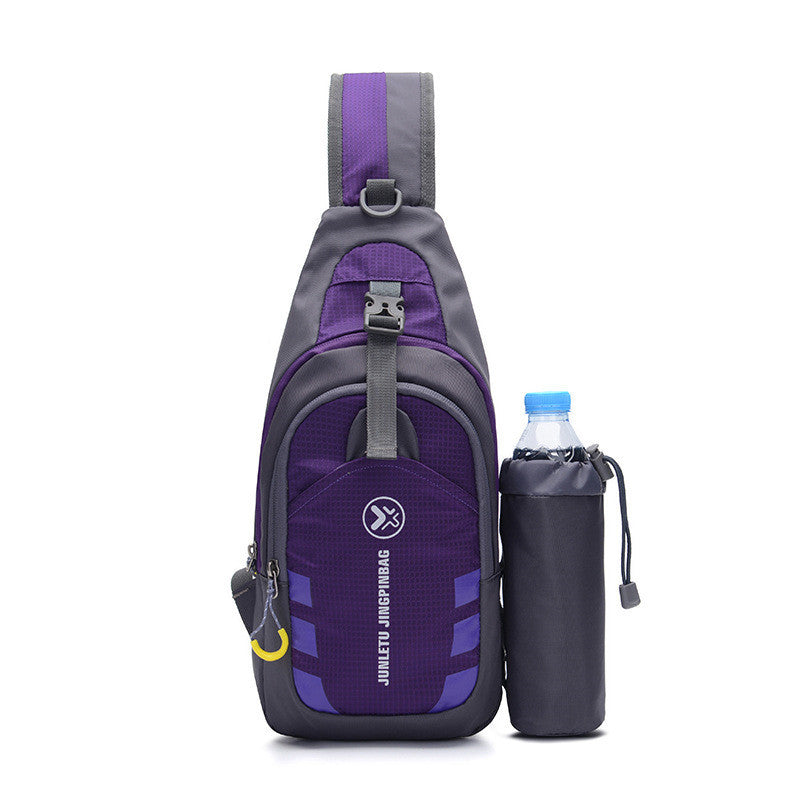 Sling Bag with Water Bottle Holder: Perfect for Hikes and Walks