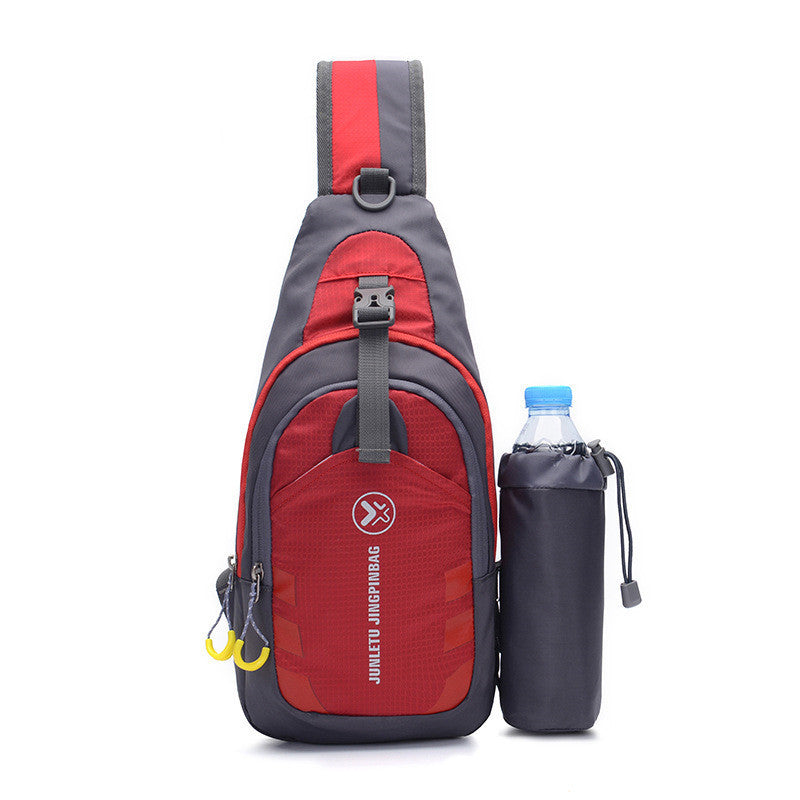 Sling Bag with Water Bottle Holder: Perfect for Hikes and Walks