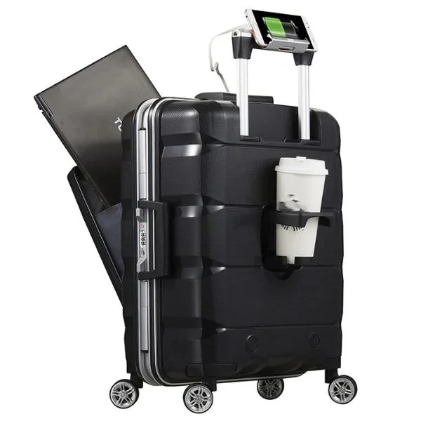 Aluminium Suitcase Black