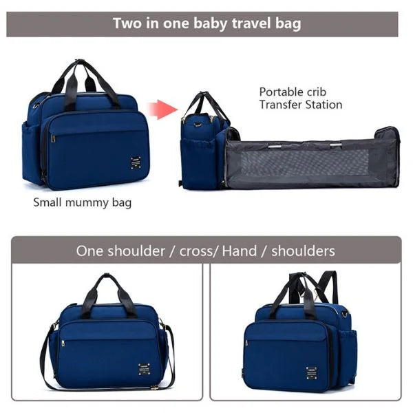 Babytravelbagblue