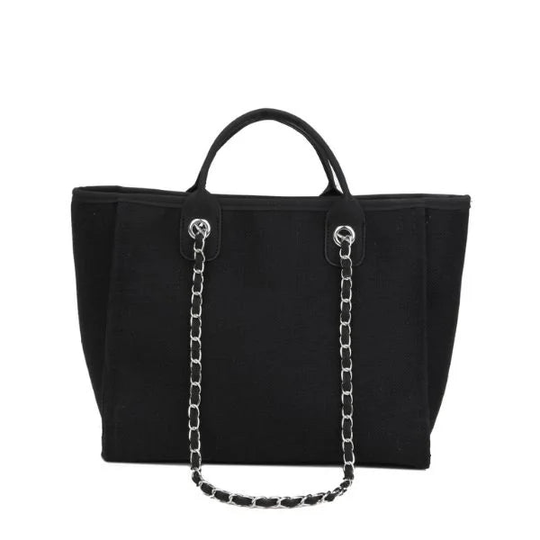 CanvasChainToteBagblack