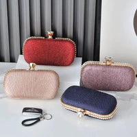 Thumbnail for Crystal Clutch Evening Bag 