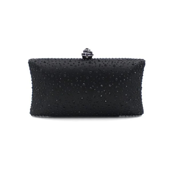 Crystal Droplet Clutch Black