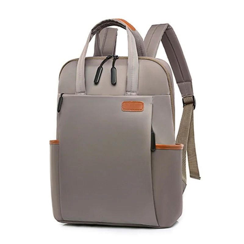 Canvas Laptop Backpack - Stylish, Sturdy, and Organized Design