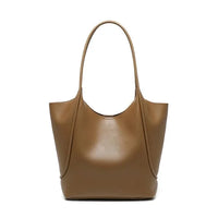 Thumbnail for Leather Tote Elegance Brown