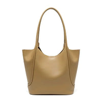 Thumbnail for Leather Tote Elegance Khaki