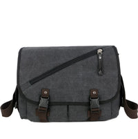 Thumbnail for MensCanvasShoulderBagBalck