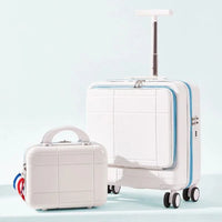 Thumbnail for Premium Trolley Suitcase Set White